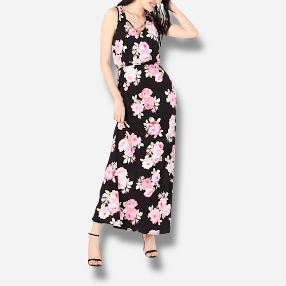 Trixxi Dresses & Skirts - 🌸New🌸 Trixxi Sleeveless Maxi Sheath Dress Size Small Junior